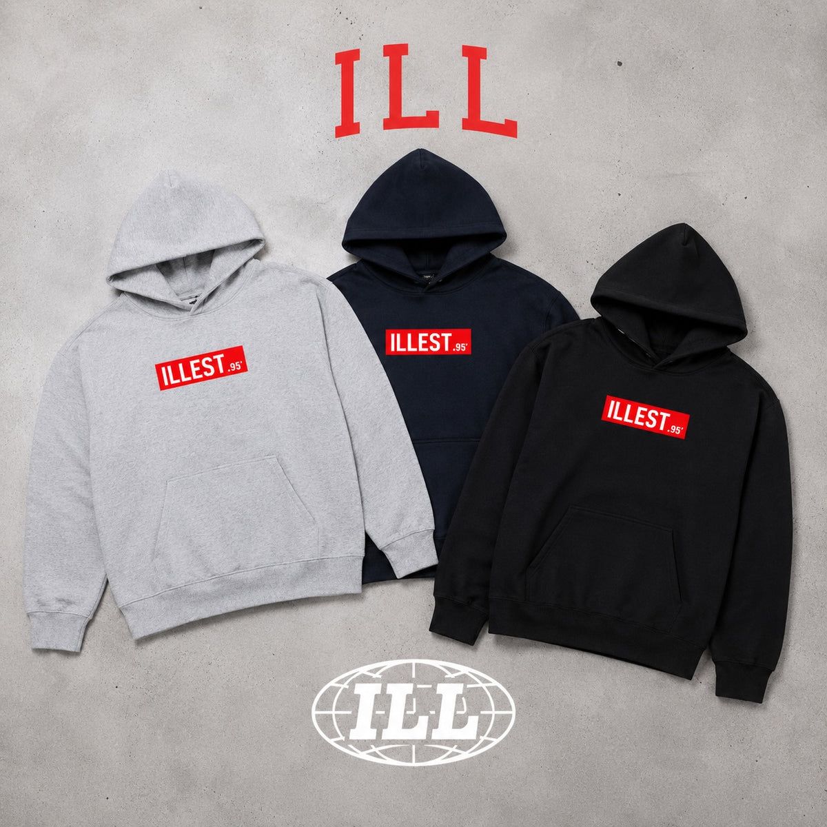 ILL Box Logo Heavyweight Hoodie