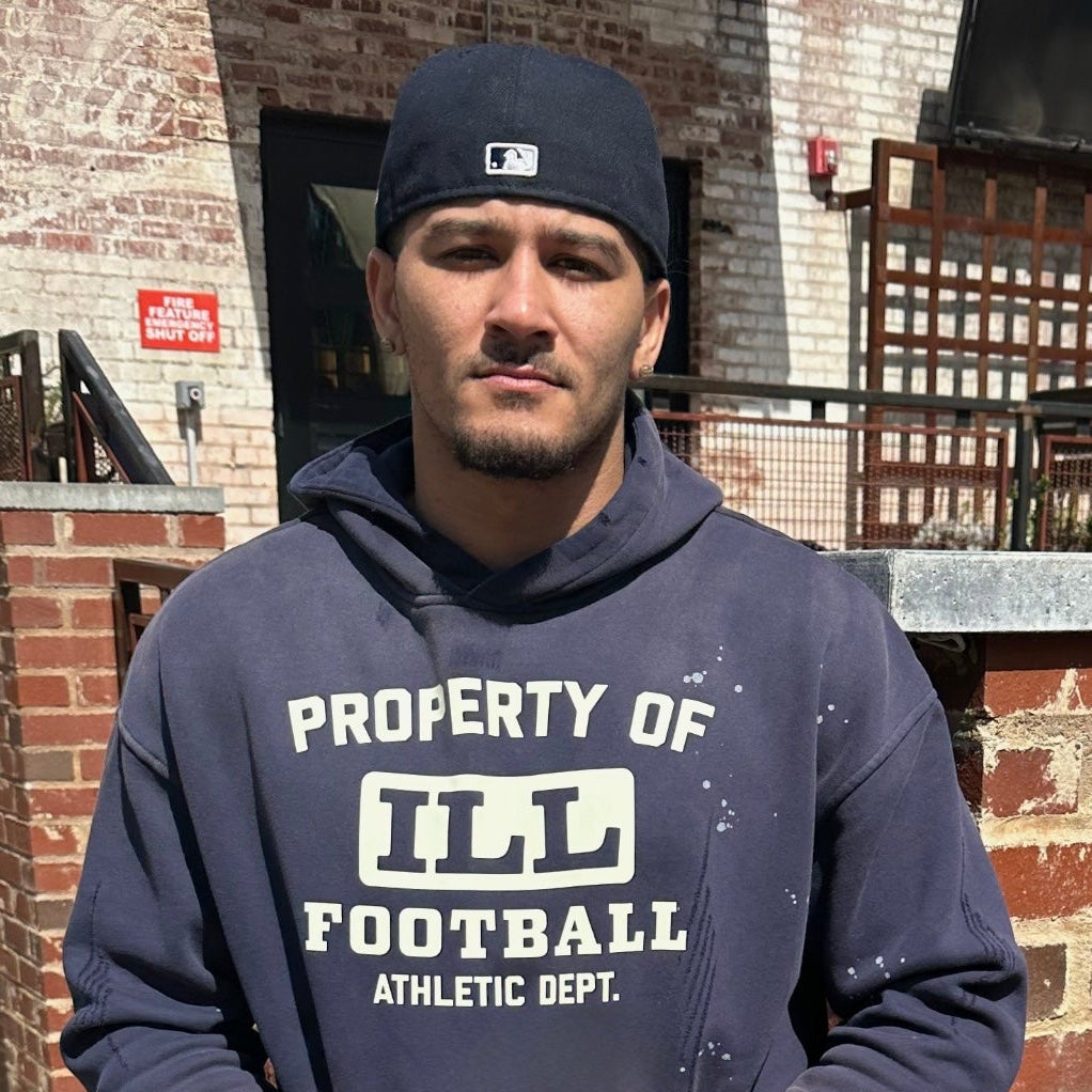 ILL Athletics Frayed Fleece Hoodie