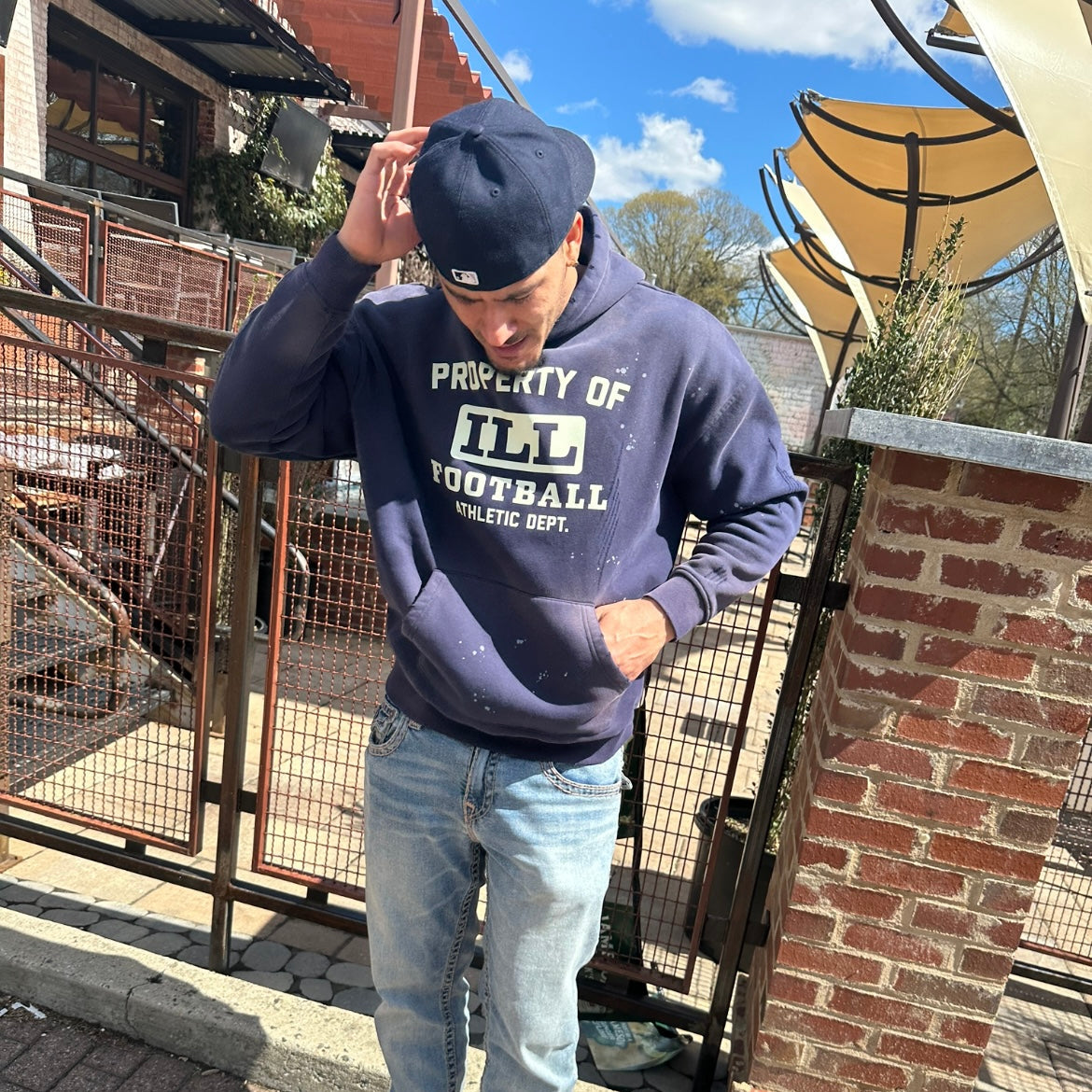 ILL Athletics Frayed Fleece Hoodie