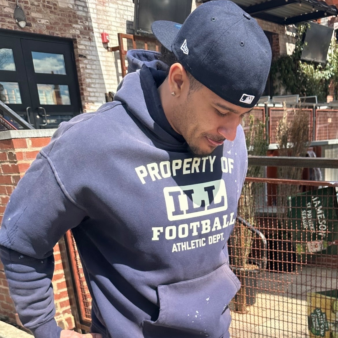 ILL Athletics Frayed Fleece Hoodie